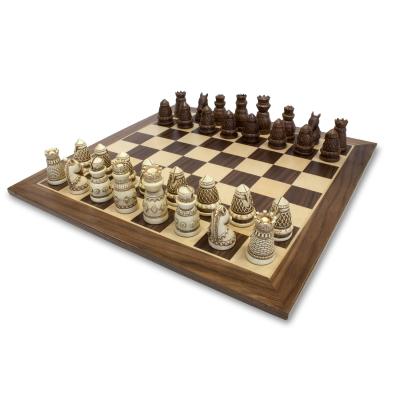 China Eco-friendly Hot Selling Child Special Education Toys Wooden Chess Sets for sale