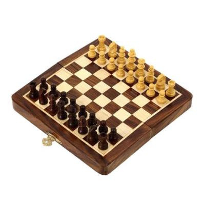 China Hot Sales Wooden Folding Chess Board Environmental Wooden Chess Board Eco - Friendly for sale