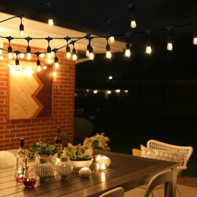 China 20 Bulbs Battery LED 120V String Light Balls For Outside Garden Patio Party IP65 for sale