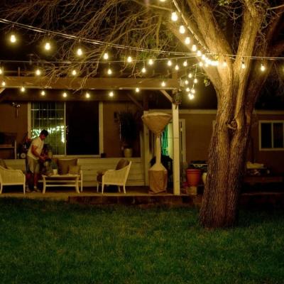 China Customized Color Size LED String Light For Outdoor Festoon Garden Decoration for sale