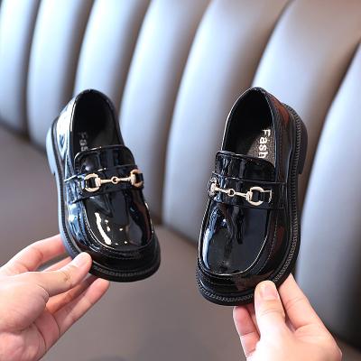 China Wholesale New Fashion Trend Fashion Spring Children Boy Shoes PU Leather Children Shoes for sale