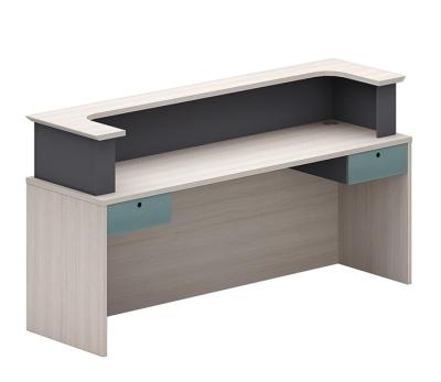 China Executive Single PANEL Office Reception Desk Set Hot Sale Foshan Factory Furniture for sale