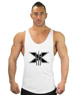 China Fashion New Design QUICK DRY Mens Tank Top Fitness Bodybuilding Knit Vest Mens Workout Sleeveless Tank Tops for sale