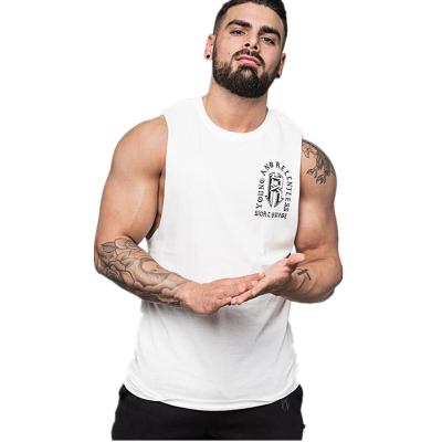 China Summer QUICK DRY Style Bodybuilding Training Tank Top Male Sleeveless Breathable Gym Sports Mens Tank Tops for sale