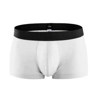 China Antibacterial Mens Underwear Cotton Boxers Fit Breathable Panties Solid Shorts Brand Briefs for sale