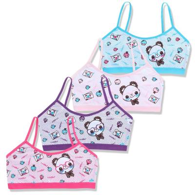 China Antibacterial Cotton Young Girls Shaping Bra Children Invest Teens Underwear Kids Teenagers Bras For 6-14 Years for sale