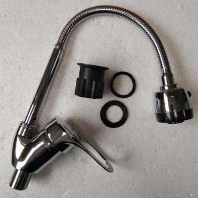 China Kitchen Mixer Zinc Kitchen Metered Hot Sale Cheap Faucet Building Materials Hot And Cold Faucet for sale