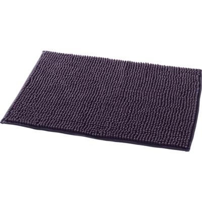 China Sustainable High Quality Chenille Design Microfiber Soft Non Slip Premium Foot Bath Mat for sale