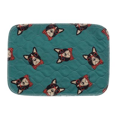 China Viable Wholesale Customized Reusable Puppy Training Pee Pets Washable Pad for sale