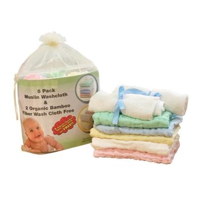 China Wholesale Compressed Muslin Cotton Multi-Use Face Bath Baby Washcloths Compressed Packaging Customized Packaging for sale