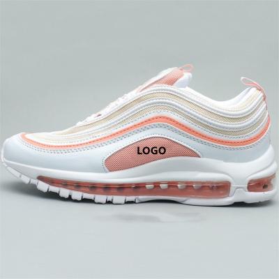 China AM 97 Anti-Slip Basketball Style Shoes Designer Walking Sneakers Custom Made For Women Mens Other Fashionable Canvas Air Shoes Mens Sports Shoes for sale