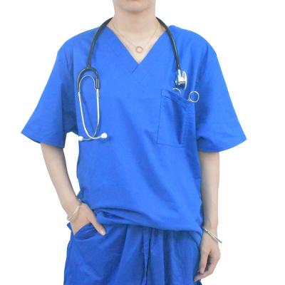 China Unisex Vietnam Hospital Hospital Staff Doctors and Nurses Workwear Medical Lab Coat Uniforms for sale