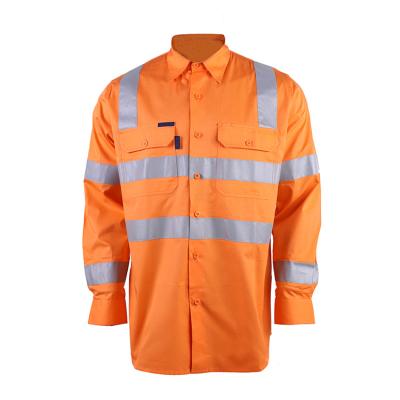 China Polyester Wholesale Men Work Wear Reflective Uniforms Clothes Jackets for sale