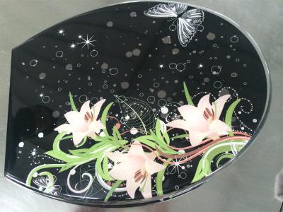 China polyresin toilet seat ,resin,seat,toilet,colorful,decoration toilet seat for sale