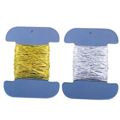 China 0.3mm Diameter 11 Colors Fly Tying Material Oval Body Tinsel Fly Tying Materials Fiber for sale