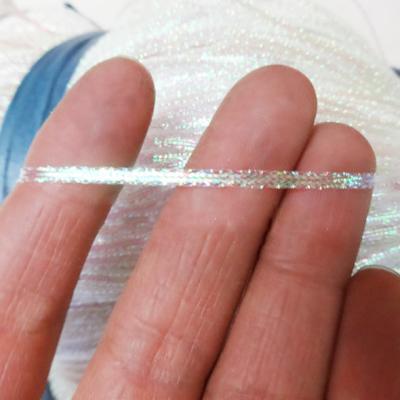 China 3mm Wide Fly Tying Snap Mylar Tape Fly Tying Materials Fly Tying Fishscale Tail Body Material Fiber for sale