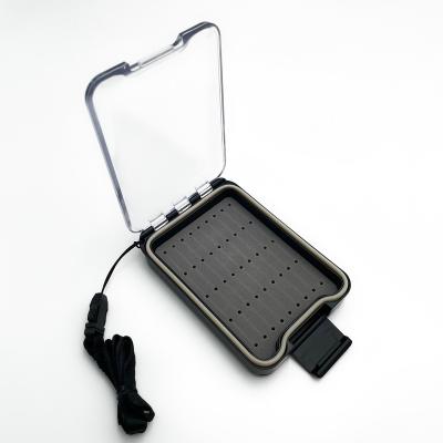 China Wholesale Waterproof Silicone Fly Fishing Tackle Boxes for sale