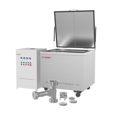 China Minitype Oil Discharge and Oil Dais BK-2400E Industrial Parts Cleaning Large Tank Ultrasonic Blind Cleaner for sale