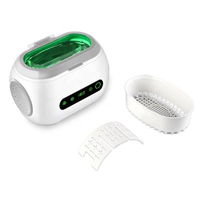 China Best Household Price Mini Digital Denture Ultrasonic Cleaner Home Use Ultrasonic Cleaning for sale