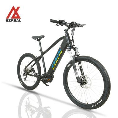 China 27.5 inch lightweight aluminum alloy EZREAL electric sports bike bicicleta electrica with 250w mid motor for sale