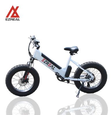 China Cheap ebike 48V 500W 15AH 7 speed aluminum alloy EZREAL mtb electric bicycle mountain bike for adult for sale