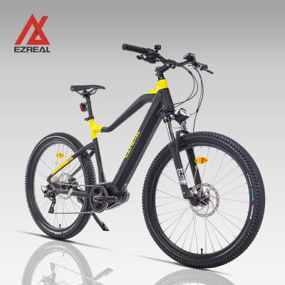 China EZREAL Warehouse 27.5 Inch M400 250w Standard German Mid Drive 10 Speed ​​Electric High End Mountain Bike for sale