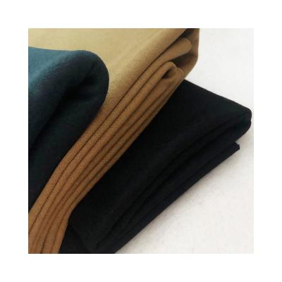 China Super Soft Side Brushed Polyester Spandex Knitted Fabric From Sustainable Professional Factory One for sale