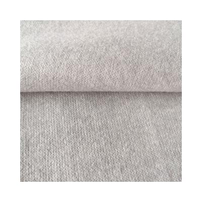 China Viable high quality custom wool knitted wool poly fabric for sale