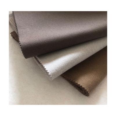 China Various sustainable color melton wool fabric high quality melton woven fabric felt wool blended fabrics for sale