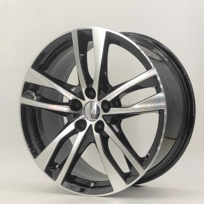 China Automobile Modification Auto Parts 19 Inch 19X8.5j 5 Holes 112mm GUN-GREY/Black Machine Face Car Aluminum Rims 5 In Stock Fit For Audi A61 Nissan Rims for sale