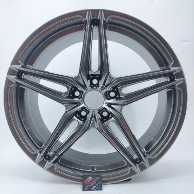 China Automobile Modification Auto Parts Modified SAND 17*7.5 40 5*114.3 73.1 IN BRONZE/Matte Black Car Alloy Passenger Car Wheels In Stock for sale