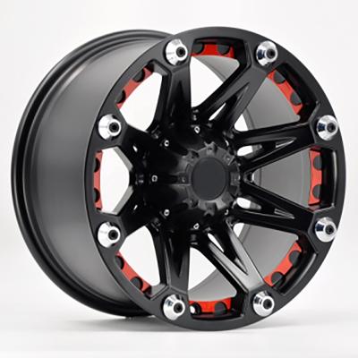 China Drive Wheel Car Wheels 18 Inch 9j Deep Off-Road Plate 4X4 Car Rims -10mm PCD 5X114.3 5X127mm In Stock for sale