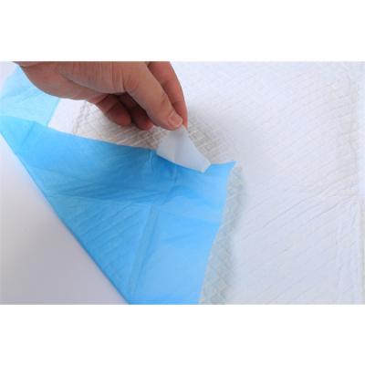 China Plain Woven China Imported Fluffy Pulp Disposable Ultra Thick Incontinence Adult Care Pad for sale