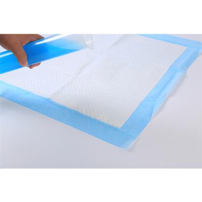 China Plain Woven Cheap Price Thickened Breathable Diaper Incontinence Adult Care Pad for sale