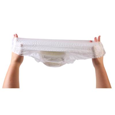 China Plain Woven Manufacturer Wholesale M-Xl Size Disposable Diaper Adult Pull-Up Pants For Sale for sale