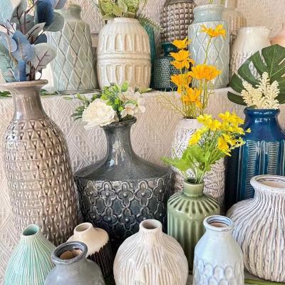 China Cheap Sale Art Deco Home Decoration Items Product Vase By The Decoration Of Ceramic Cardboard Vases And Stock Of Porcelain Vases From China for sale