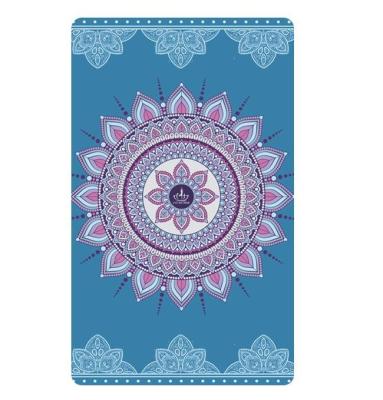 China Non Slip Yoga Mat Custom Print Double Layer Crystal Velvet Anti Slip Yoga Mat for sale