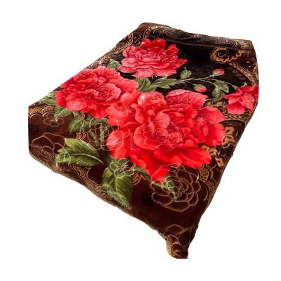 China Latest Design Top Quality Home Luxury Throw Blanket Supplier Rashel Blankets for sale