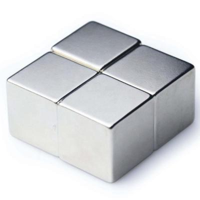 China Factory Manufacture Industrial Strong Shape Cube Magnet Neodymium Permanent Magnet For Motor for sale