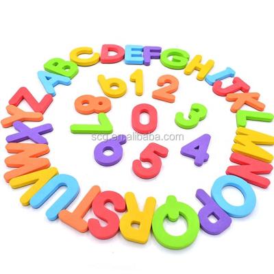 China Colorful Industrial Magnet EVA Alphabet Magnetic Fridge Magnet for sale