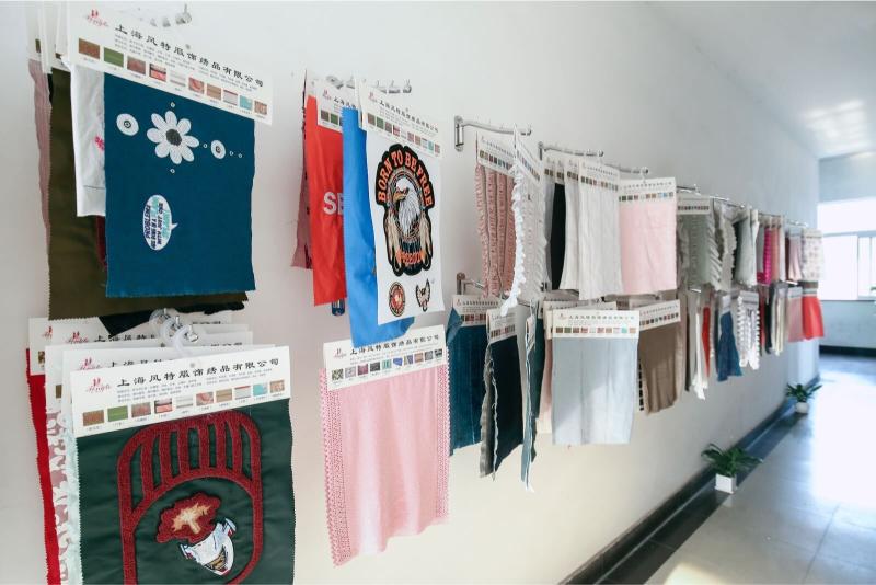 Verified China supplier - Shanghai Fengte Apparels Embroidery Co., Ltd.