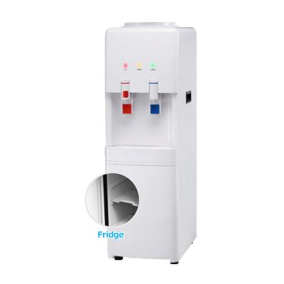 China Hotel Korea Style Hot Cold Water Dispenser Chinese Factory Plastic Water Dispenser Compressor for sale