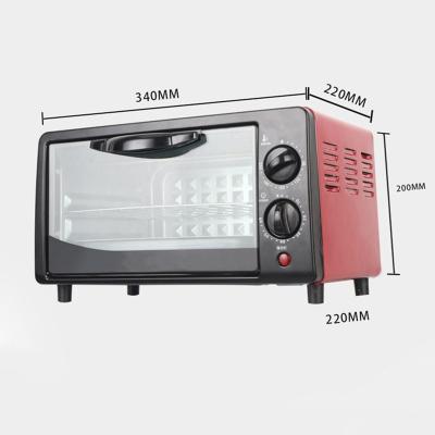 China Hotel Convection Ovens 12L High Quality Home Baking Electric Rotisserie Oven for sale