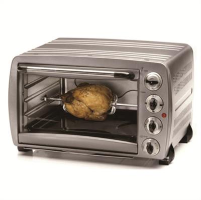 China New hot electric hotel toaster oven, chicken rotisserie oven/duck oven for home use for sale