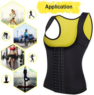 China Antibacterial Women Slim Shape Joe Chest Vest Neoprene Shapewear for sale