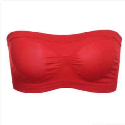 China Comfortable Breathable Women Anti-Static Bra Without Straps Chest Wrap for sale