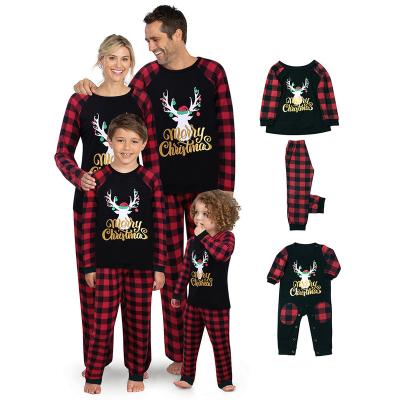 China Hot Sale QUICK DRY Boy Girl Pajamas Set Family Christmas Pajamas Pijama Para Dama Yes Dad Sleepwear Homewear Pants Kids Loungewear for sale