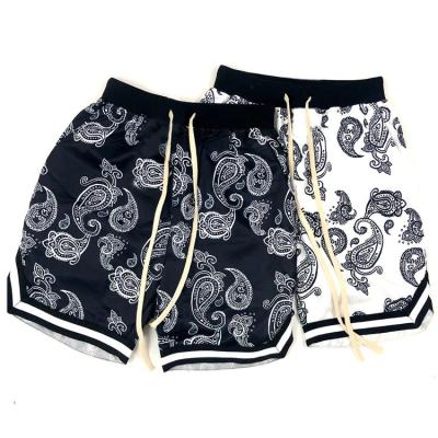 China 2021 Wholesale Fashion New Printed Mens Swimwear Casual Shorts Anti-wrinkle Beach Bandana Mens Gym Shorts for sale