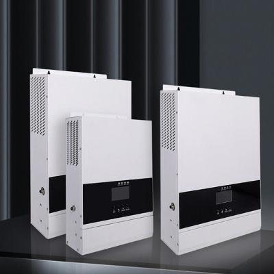 China High Quality MPPT 3KW 5KW Hybrid Solar Inverter Built in MPPT Solar Controller with 100A 466*310*120mm for sale