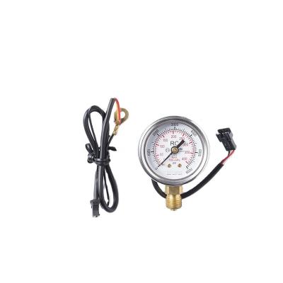 China Aluminum Die Cast Conversion Kit Auto Gas Pressure Gauge cb03 CNG Gnc 12V Auto Pressure Gauge for sale